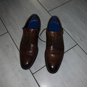 Ted Baker men’s shoes size 9, all brown. Worn 2x.